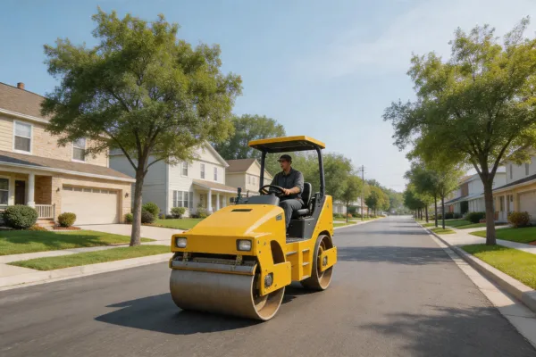 Urban road compaction